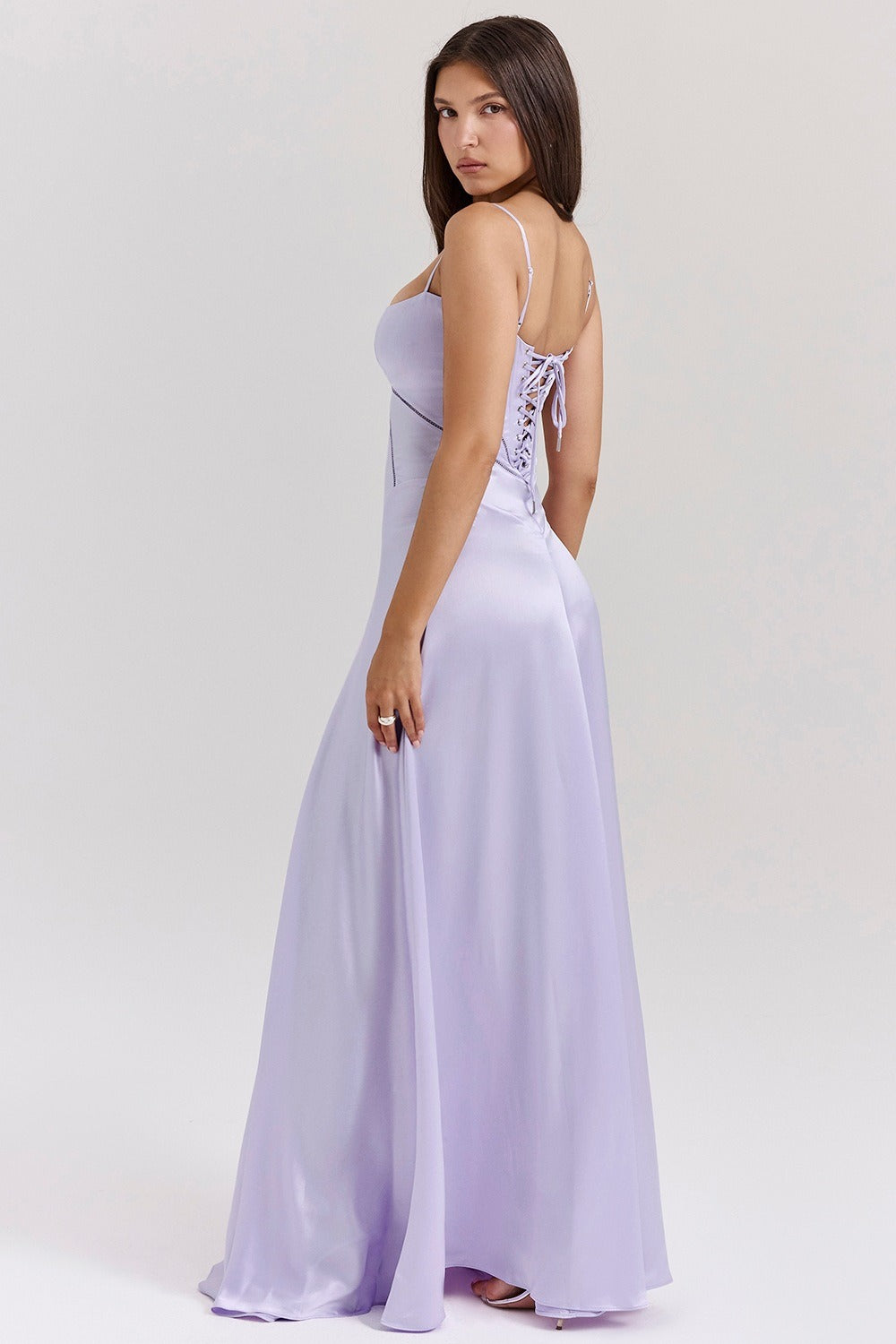 Classic Elegant Cami Backless Dress for Modern Fashion Wear