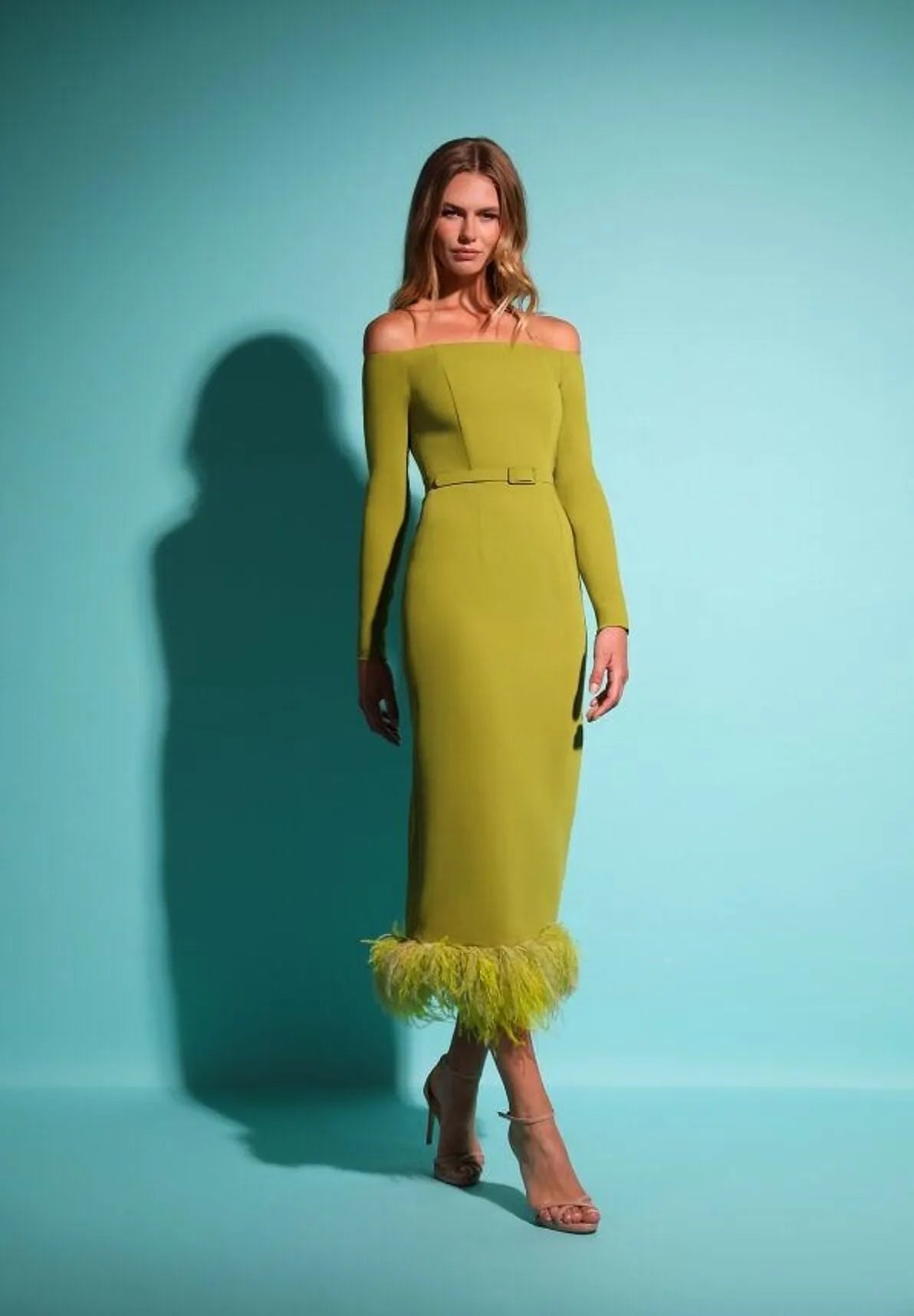 Fashion Purple Mermaid Prom Dress Satin Long Sleeves Sequineds Long Cape Floor Length Evening Dress vestido de gala