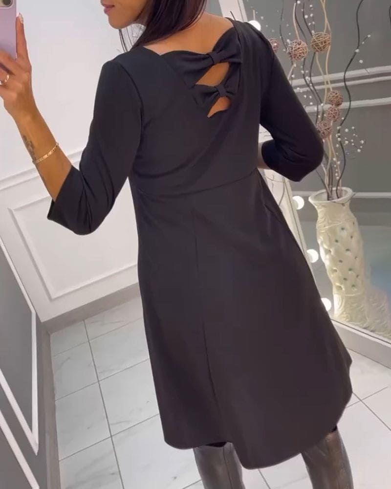 Nikol Tailored and Elegant Summer Dress for Women Elegant Evening Look