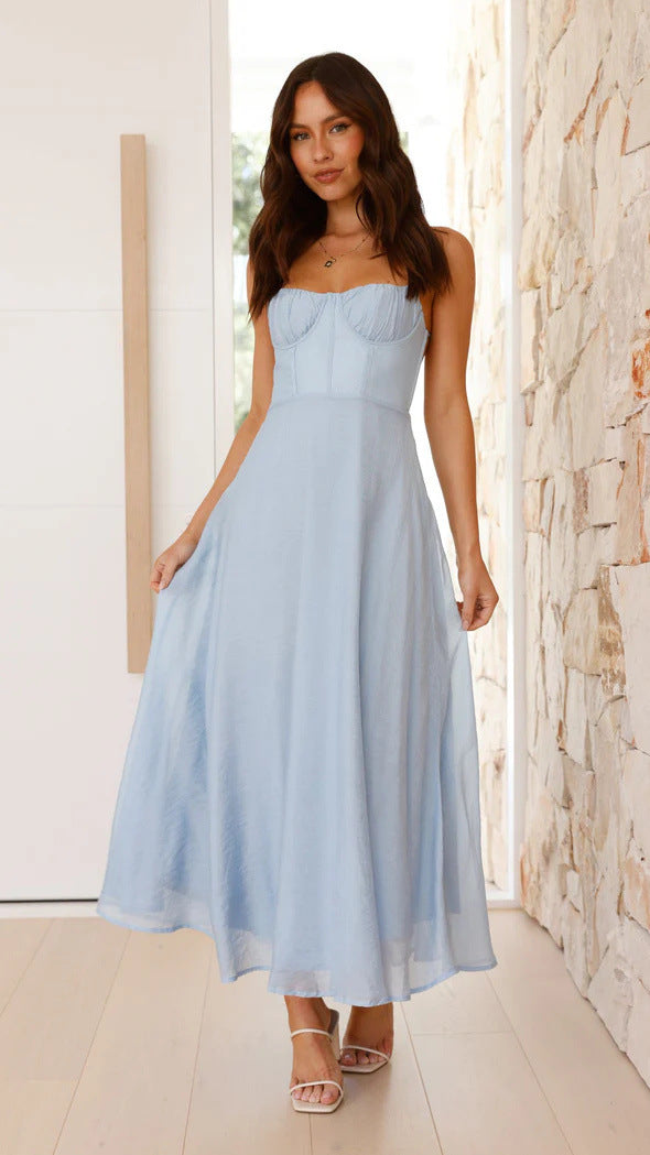 Ducasse Maxi Dress Blue