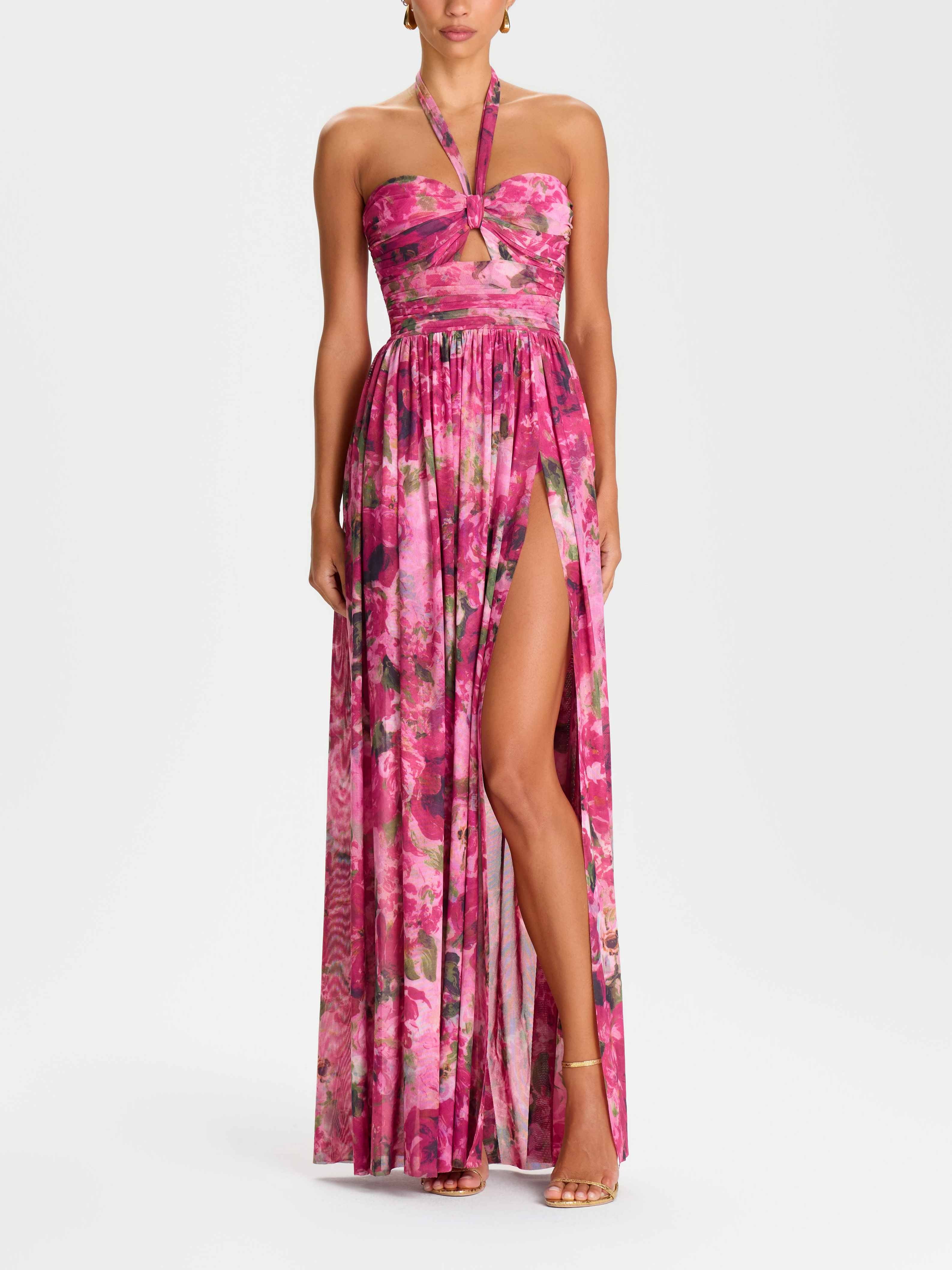 Aria Floral Maxi Dress