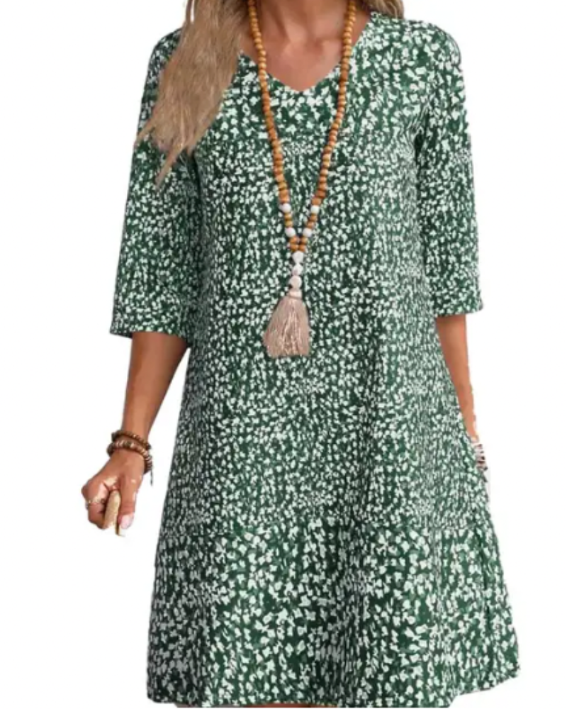 Nicol Elevated Casual Dress Seasonal Elegance Boutique Collection