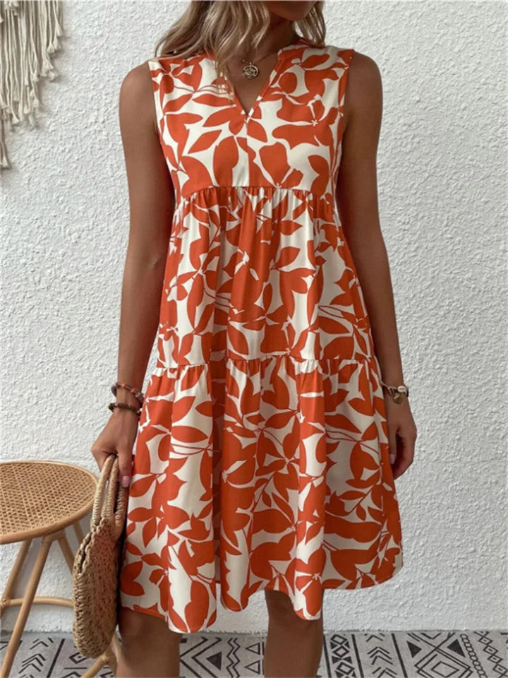 Yolanda Womens Summer Dress Vintage Inspired Dress with Premium Casual Styling