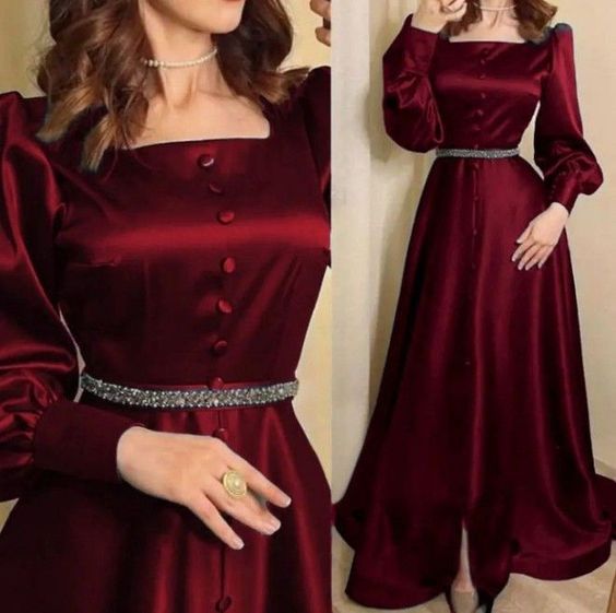 red party wear dress Evening Dress