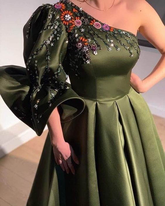 Green Prom Dresses Long Sexy Prom Dress