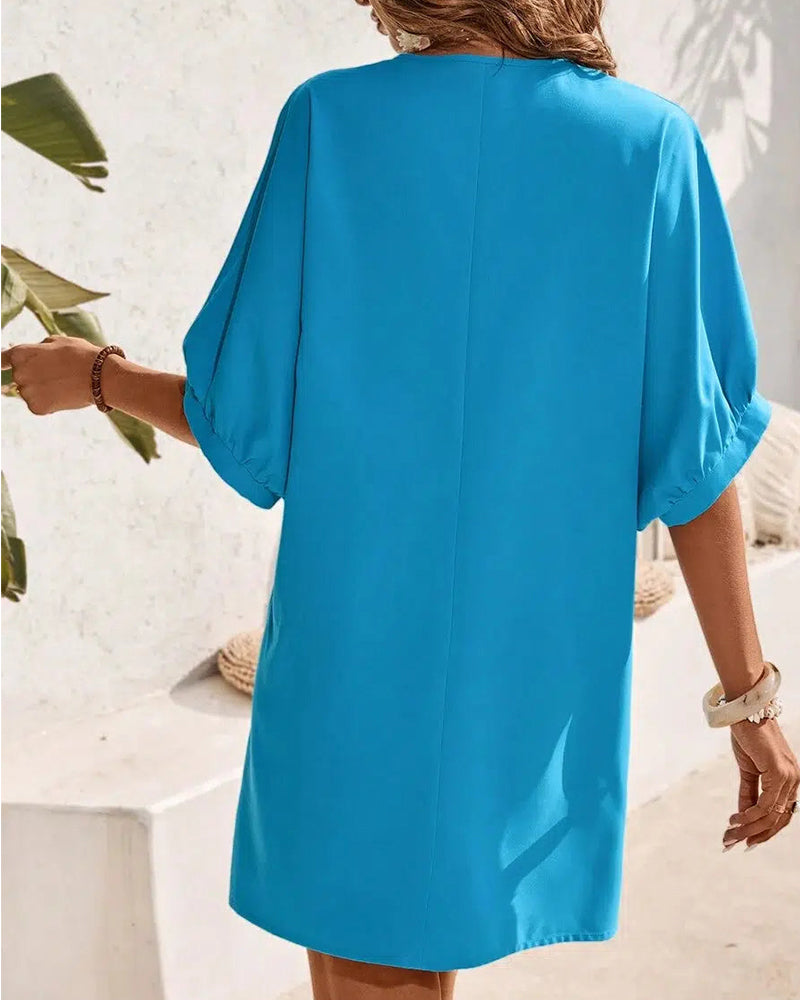 Nilla Tailored and Elegant Summer Dress for Women Cocktail Hour Style
