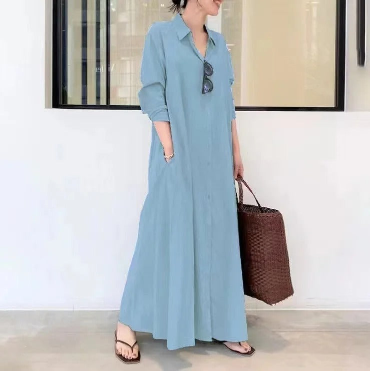 Lucia Premium Women's Long Sleeved Polo Dress Chic Silhouette Collection
