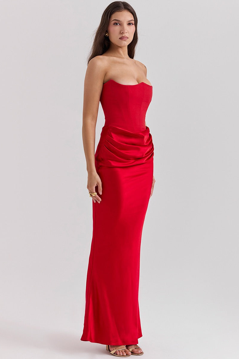 Chic Corset Backless Bodycon Formal Dress