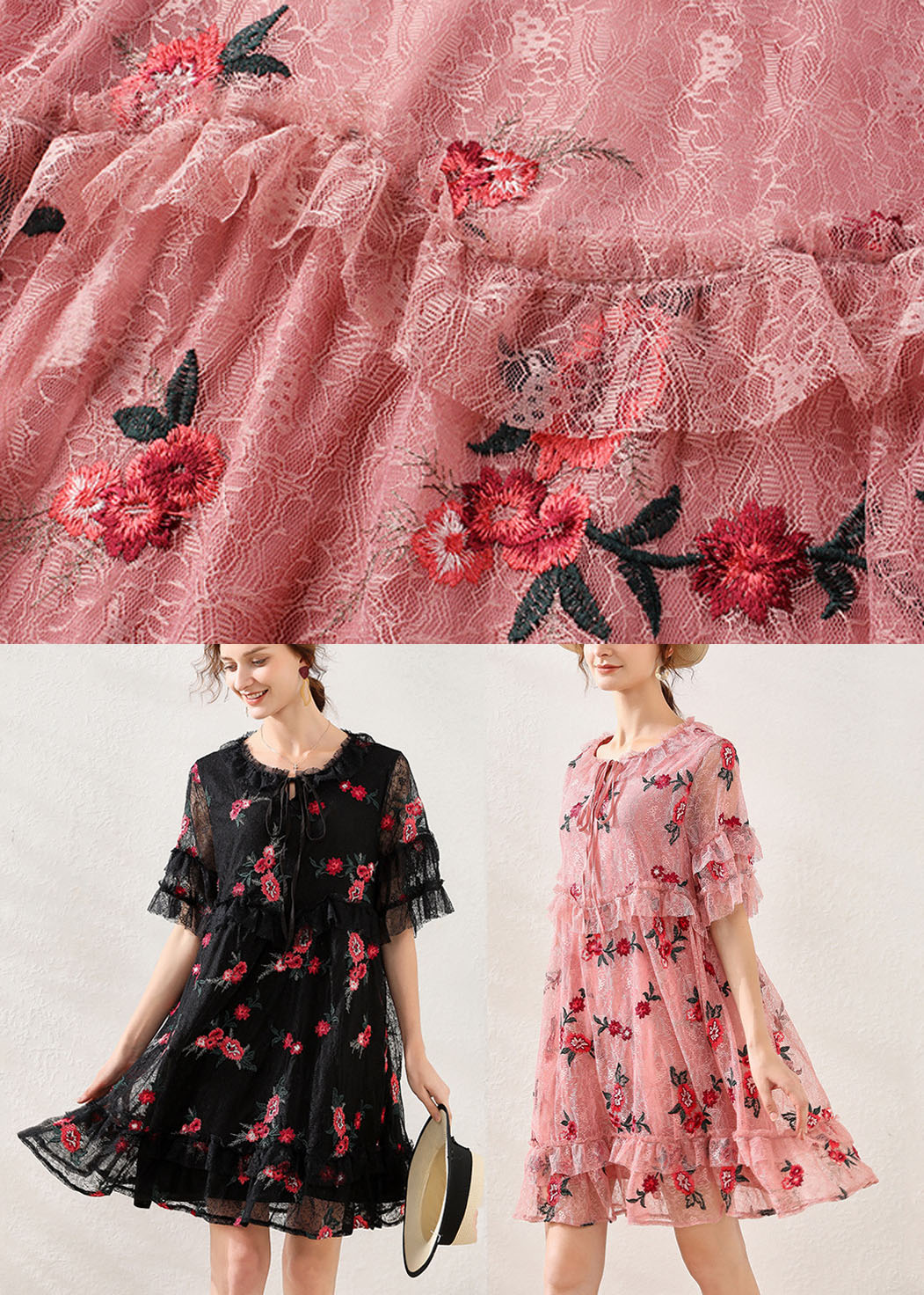 A Vintage Style Dress with Delicate Timeless Details