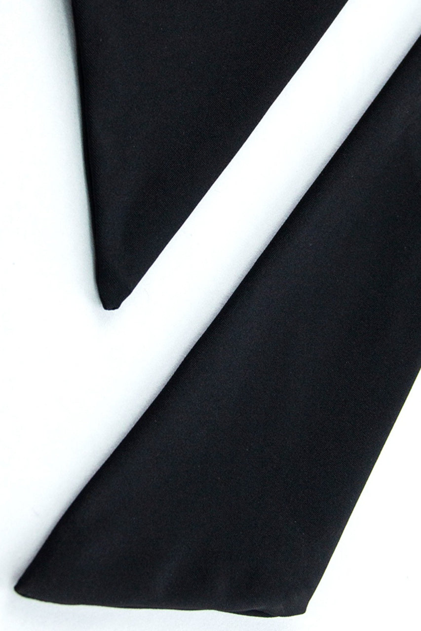 Backless Tie High Dress with Relaxed Fit and Modern Casual Wear