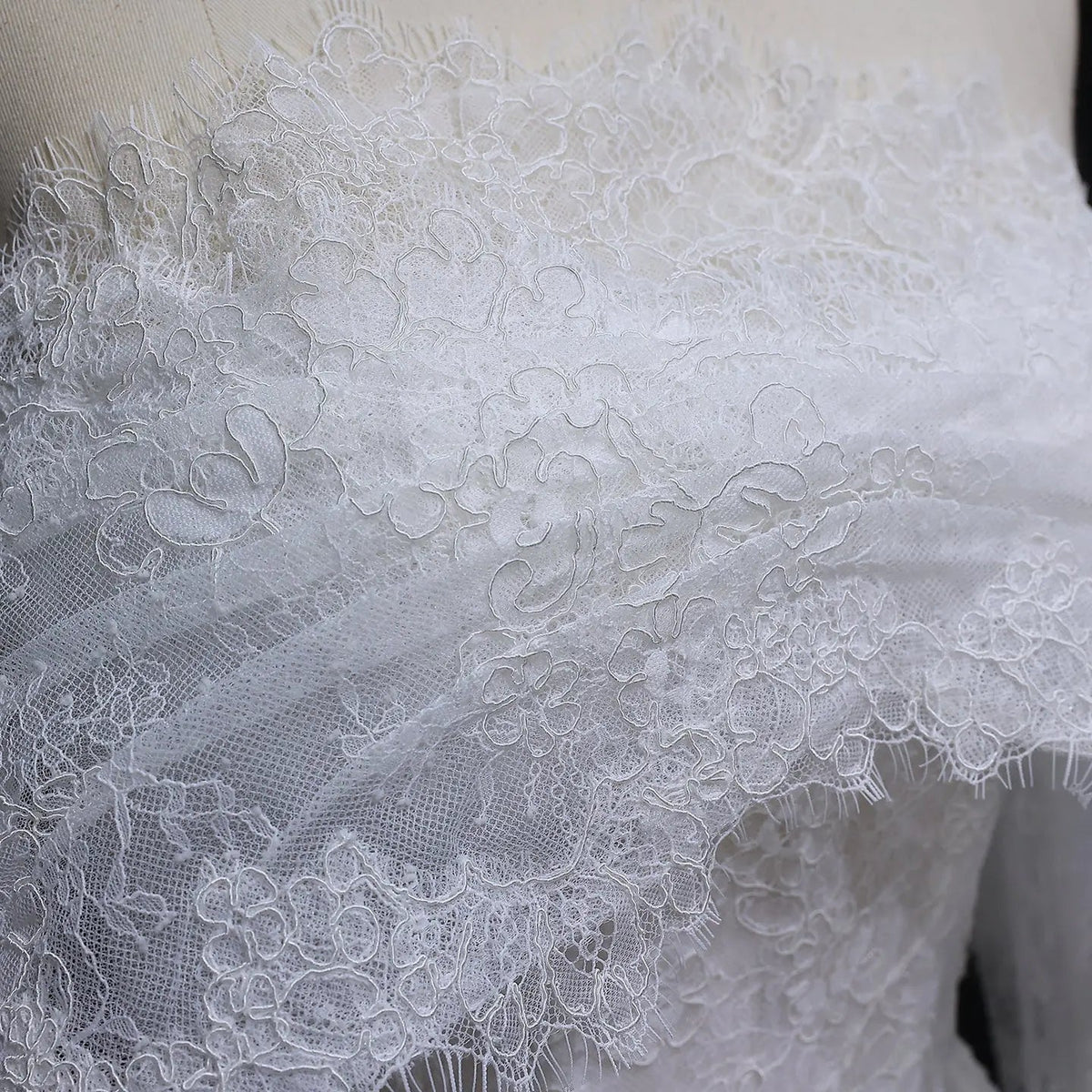 Luxury Off Shoulder Wedding Dress with Long Sleeves ZP175