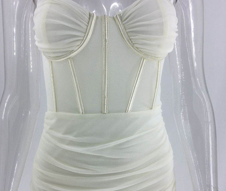 Cupid's Dream Mini Dress Off White