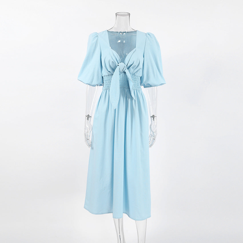 Sky Midi Dress Blue