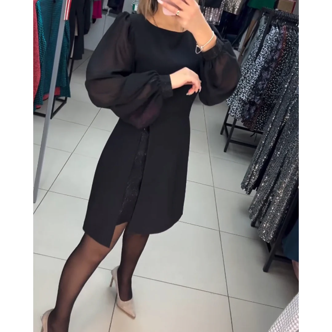 Francisca Aesthetic Plain Dress Evening Wear Edit