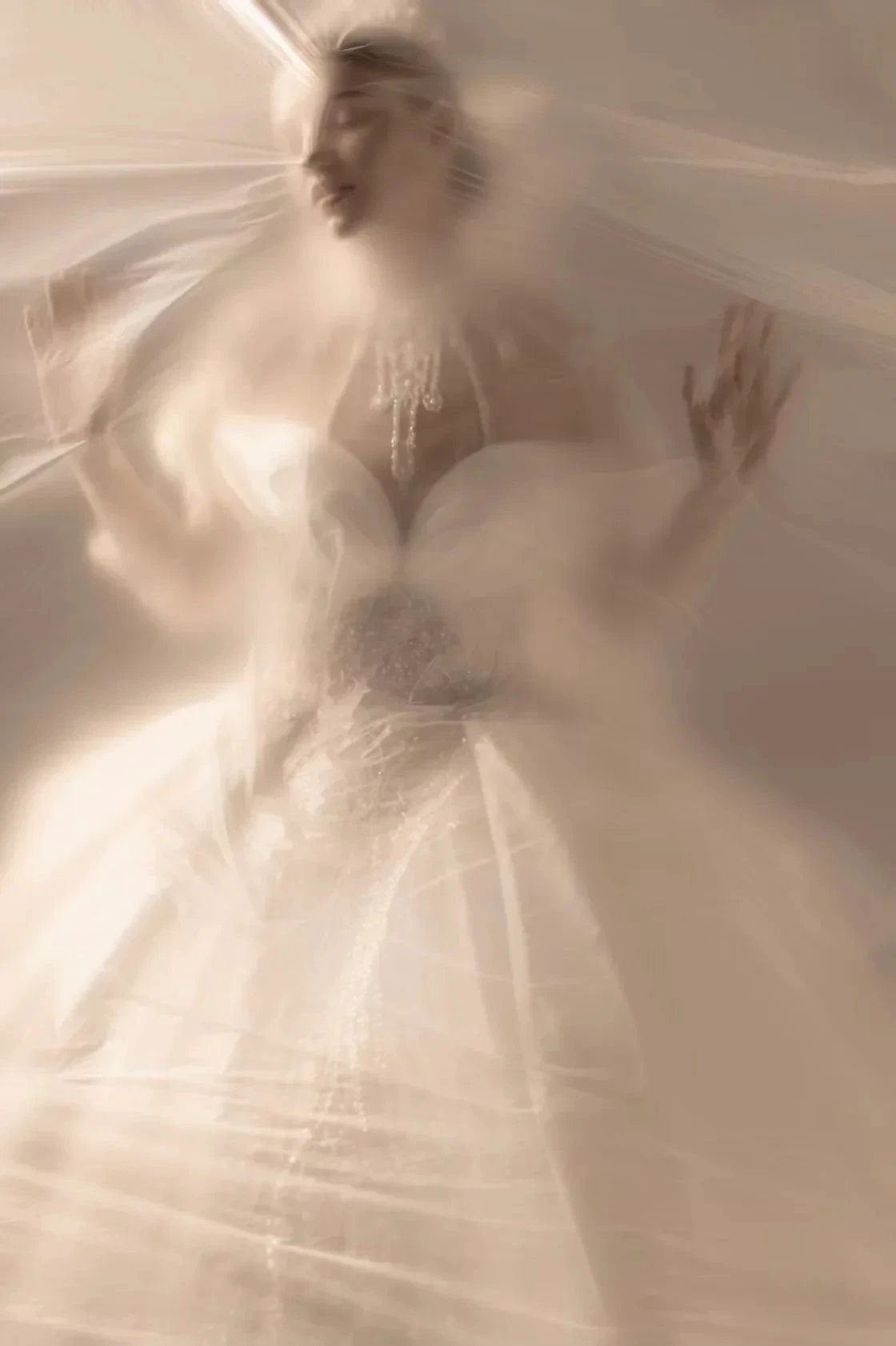 Opulent Ball Gown Off-the-Shoulder Satin Wedding Dress with Sequin Embroidery & Dramatic Train (ZD16915)