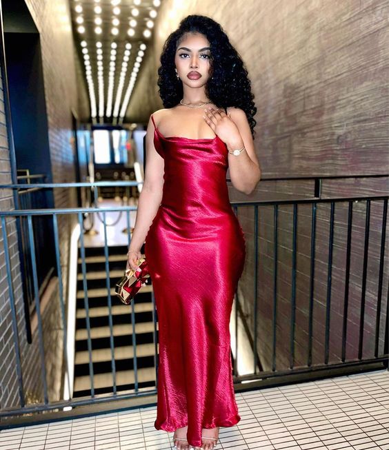 Red prom dresses sexy party dress
