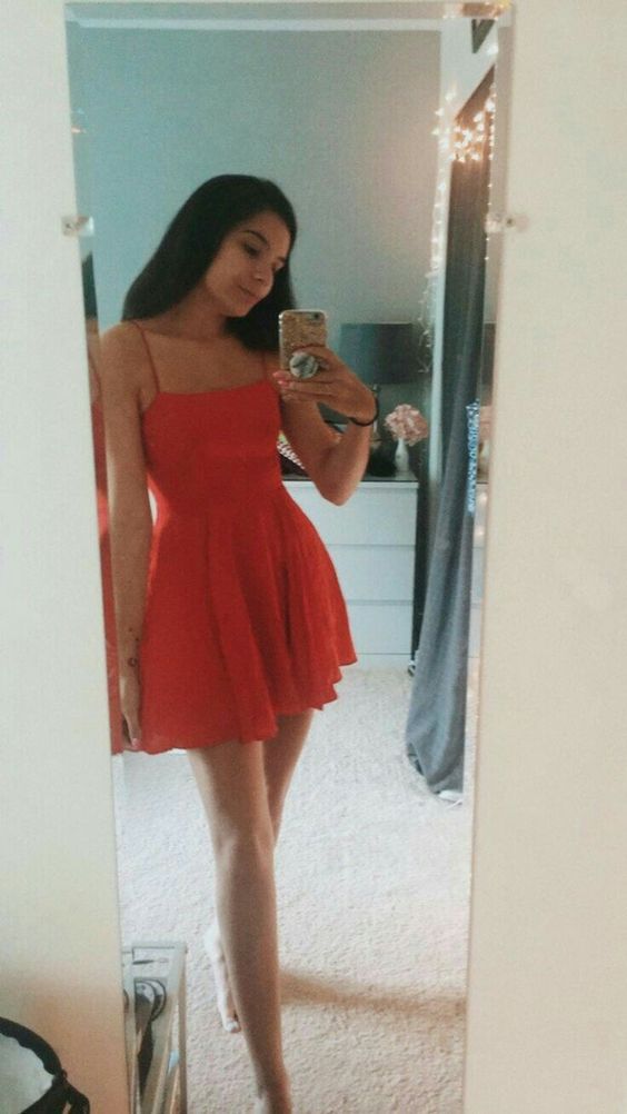 Red Homecoming Dresses Short Cocktail Dress Party Gowns Short Prom Dress