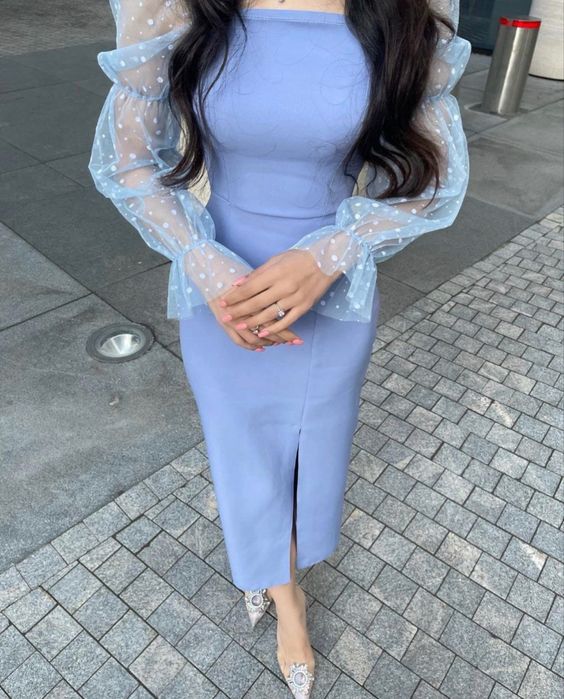 Blue Fashion Party Prom Dresses Evening Gown - FashionDia
