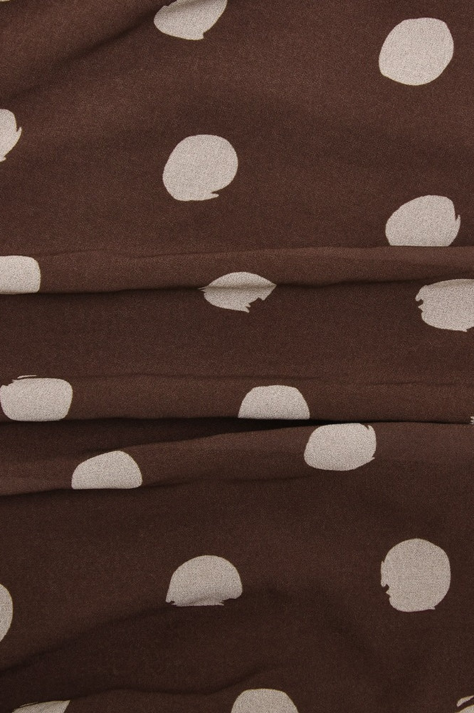 Minimalist Fl Polka Dots Dress for Modern Fashion Wear Boutique Fashion Style
