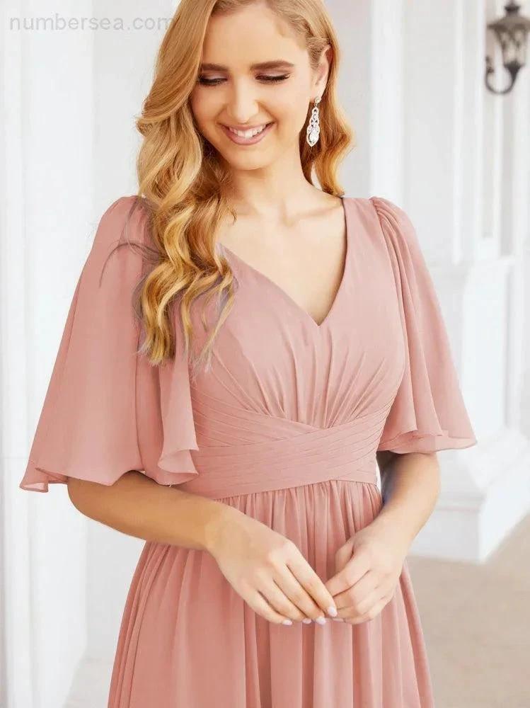 ZapDress Bridesmaid Dresses for Women Wedding Long Party Prom Dress  28068 (ZD16988)