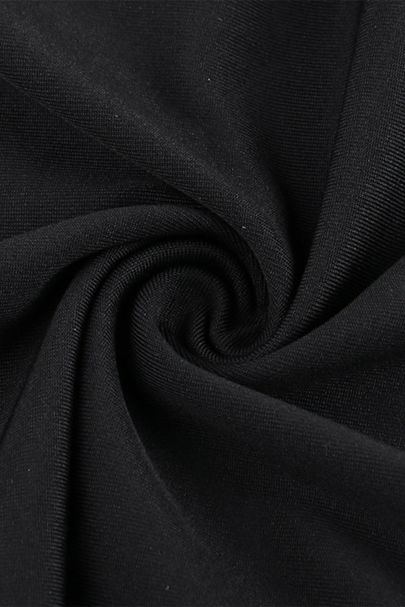 Sexy Formal Solid Mesh Oblique Collar Evening Dresses - View 13 | VelvetHem
