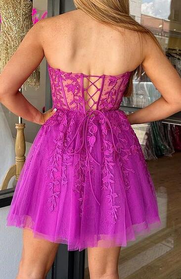 Sexy Lace Homecoming Dress, Short Prom Dress