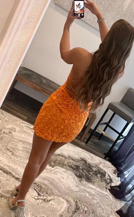 Homecoming Dresses Sexy,Lace HOCO Dresses,Short Prom Dresses