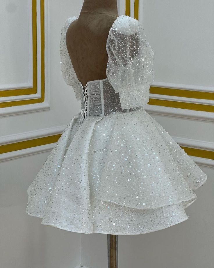 Wedding Dress, Short Homecoming Dress