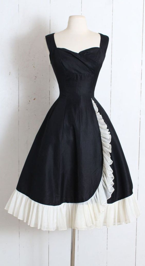 Black Elegant Cocktail Dresses Short Prom Dress
