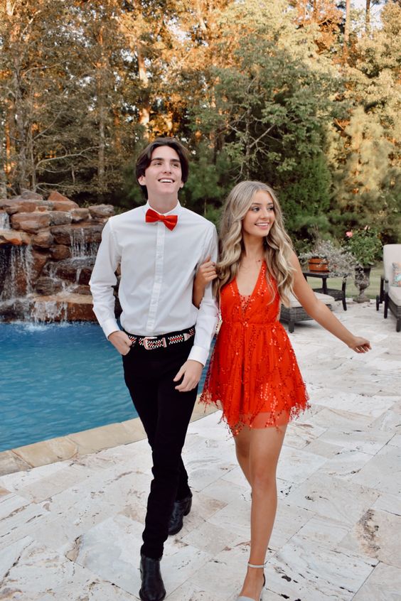 Red Short Prom Dress,Short Party Dress