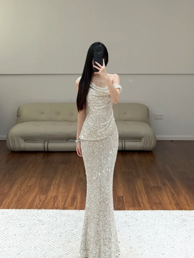 Sparkle Prom Party Dress Evening Dress Birthday Dress