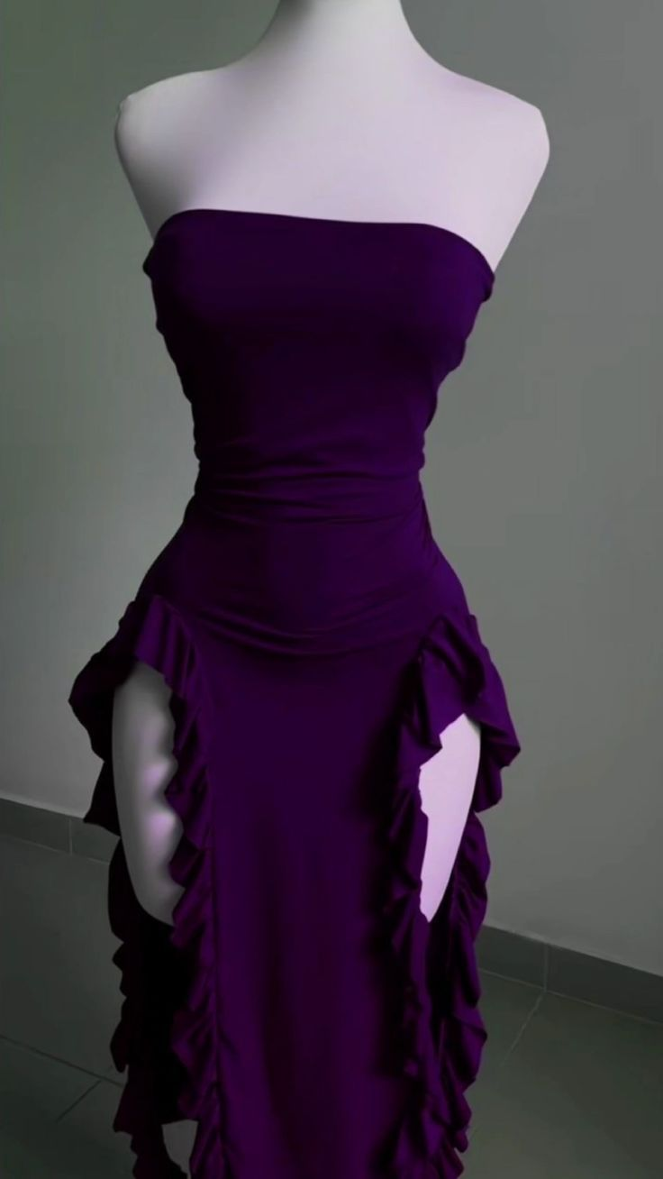 Sexy Sheath Slit Prom Dress Party Dress