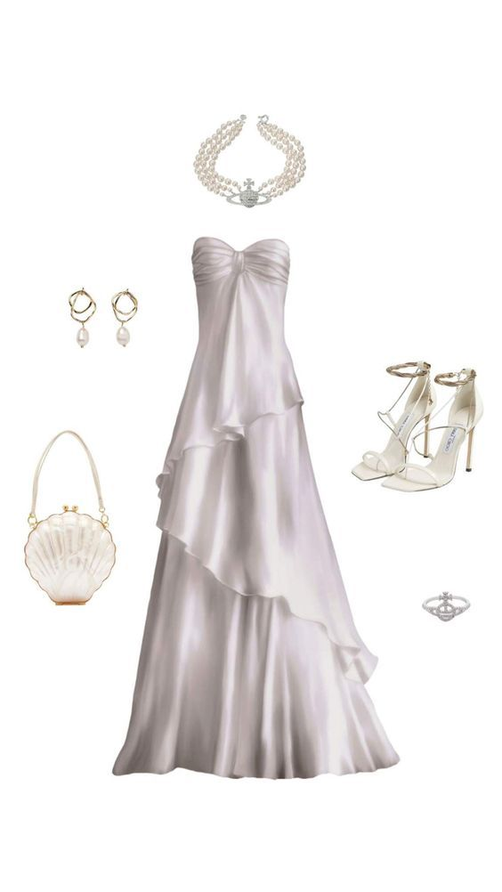 Simple White Strapless A Line Party Dress Long Prom Dress Evening Dress