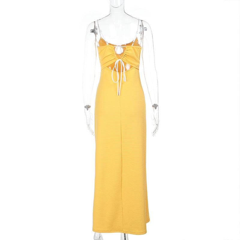 Angel Aura Maxi Dress Yellow