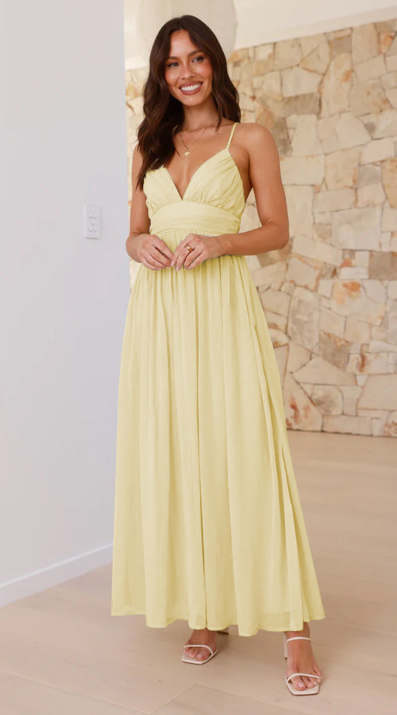 Croft Dress Yellow