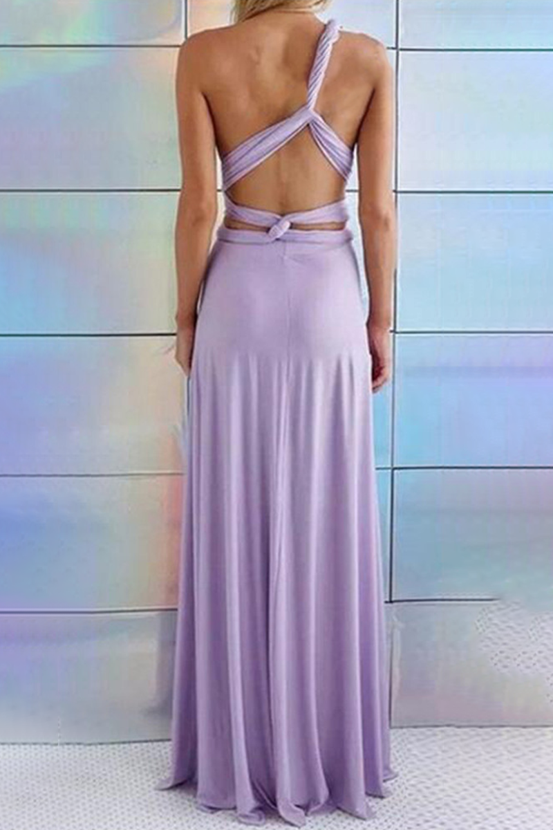 Elegant Solid Backless Strap Design Evening Dress Dresses(20 Colors) - View 14 | VelvetHem