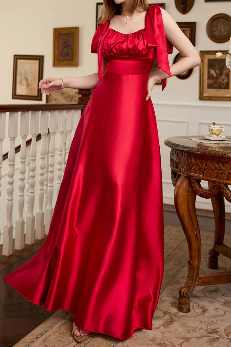 Elegant Formal Solid Frenulum Evening Dress Dresses - View 7 | VelvetHem