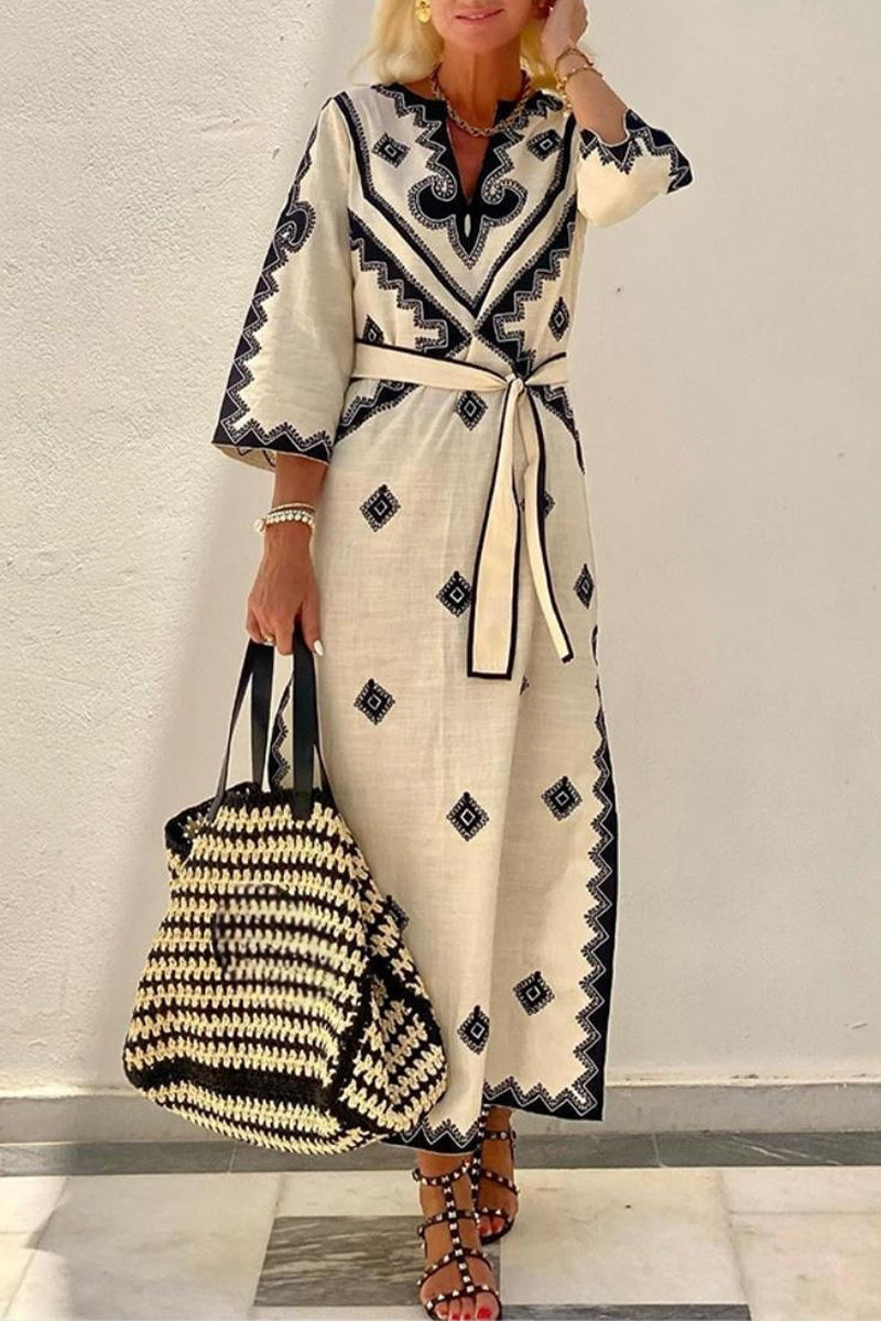 A Vintage Style Dress with Delicate Timeless Details