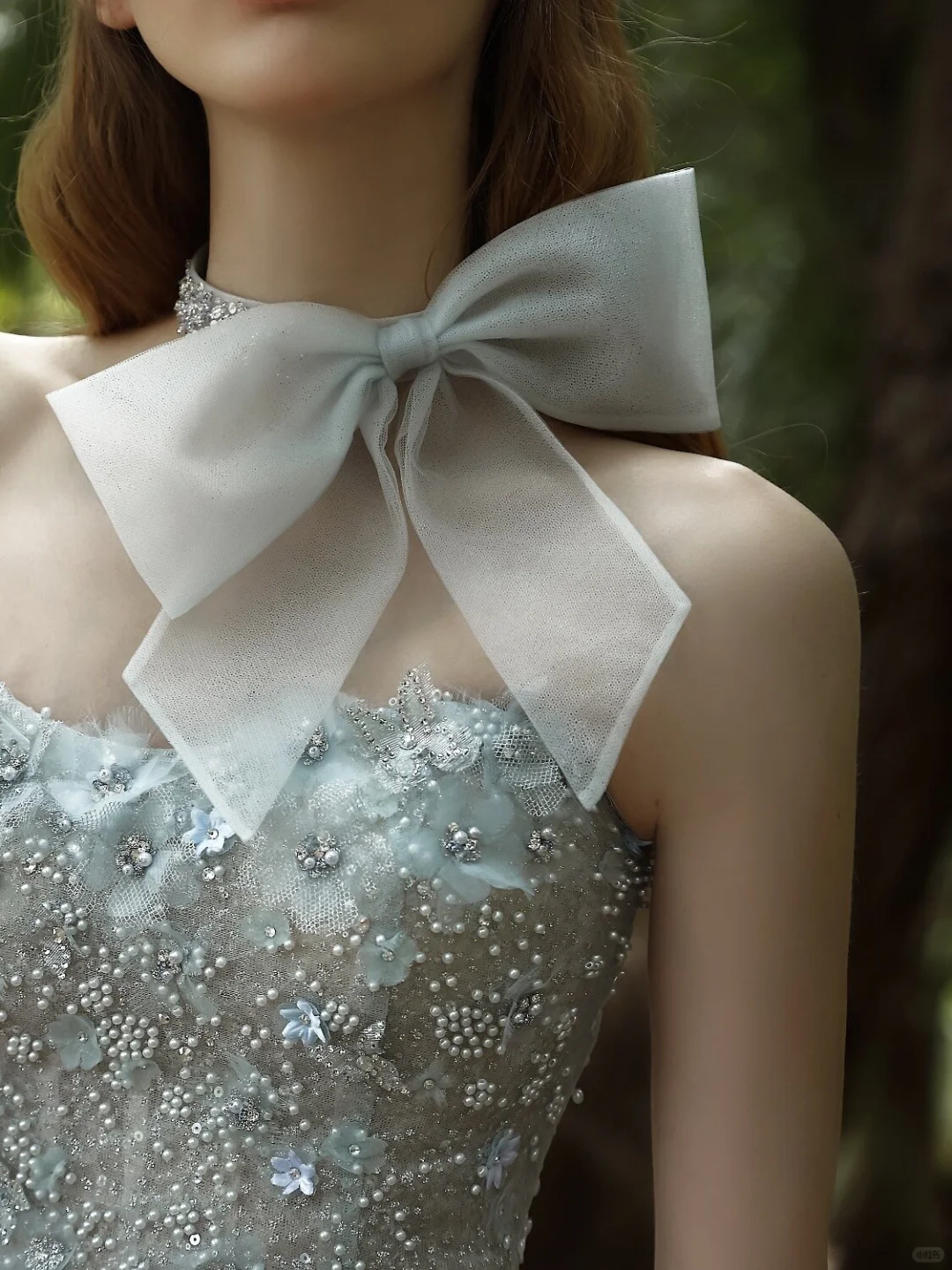 Classy Light Blue Sweetheart Sequin Beaded Sheath Short Party Dress Cocktail Dress Formal Graduation Homecoming Dress - View 4 | FashionDia