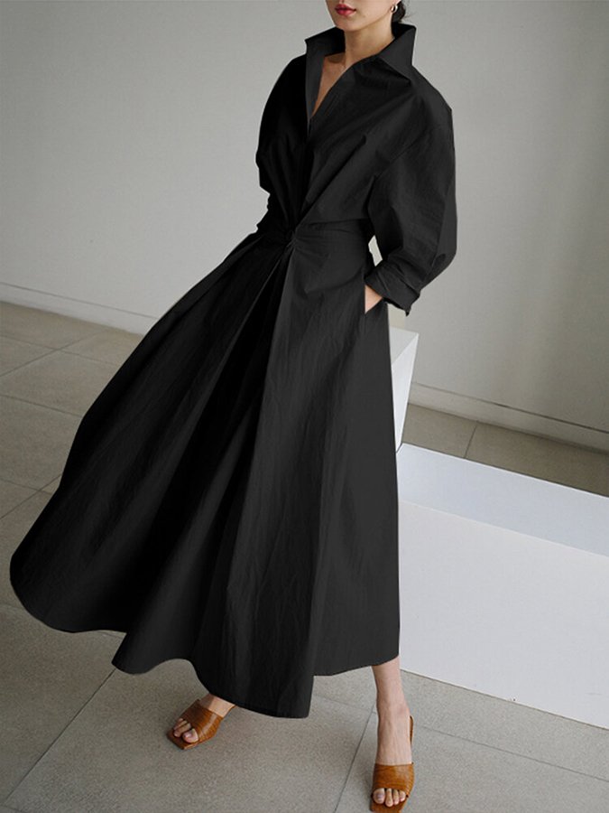 Zoe Aesthetic Maxi Dress for Women Premium Wardrobe Essential