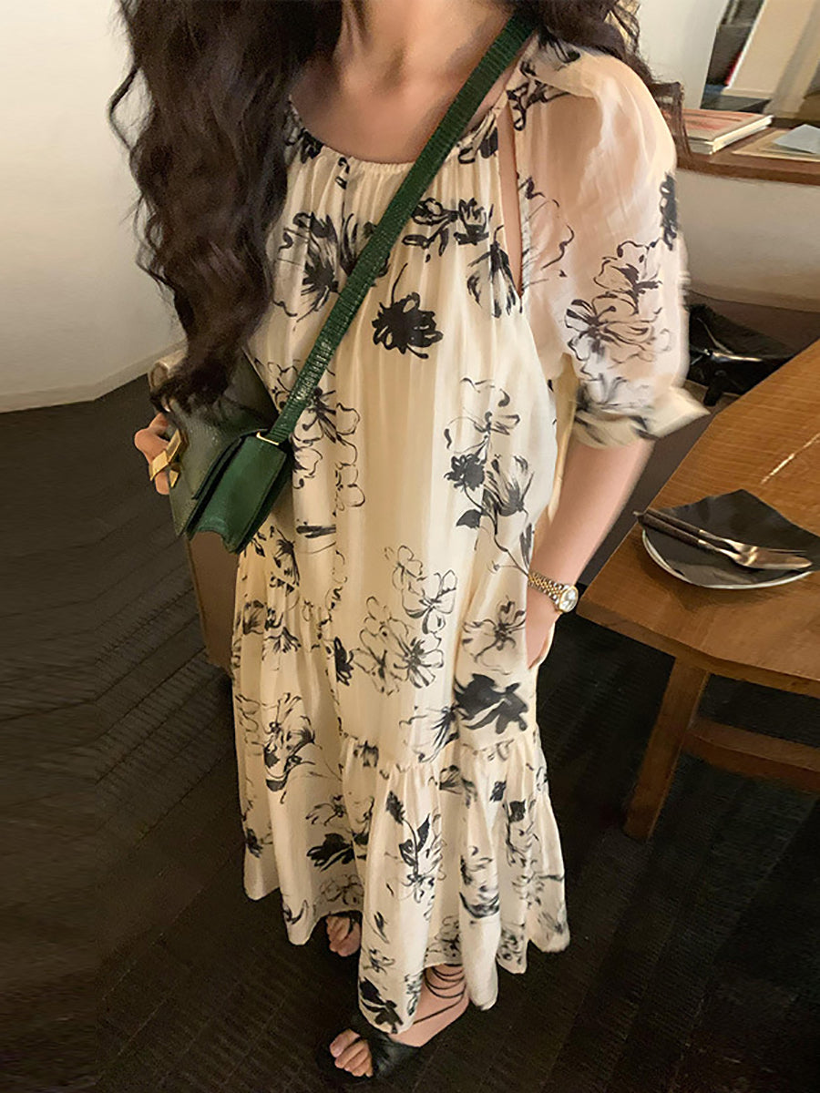 A Vintage Style Dress with Delicate Timeless Details
