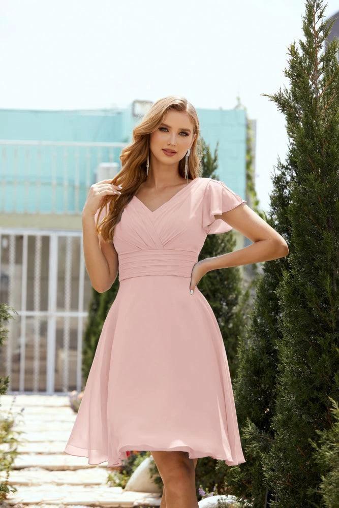 Knee Length Homecoming Dresses Formal Cocktail Prom Gown 28013 by numbersea