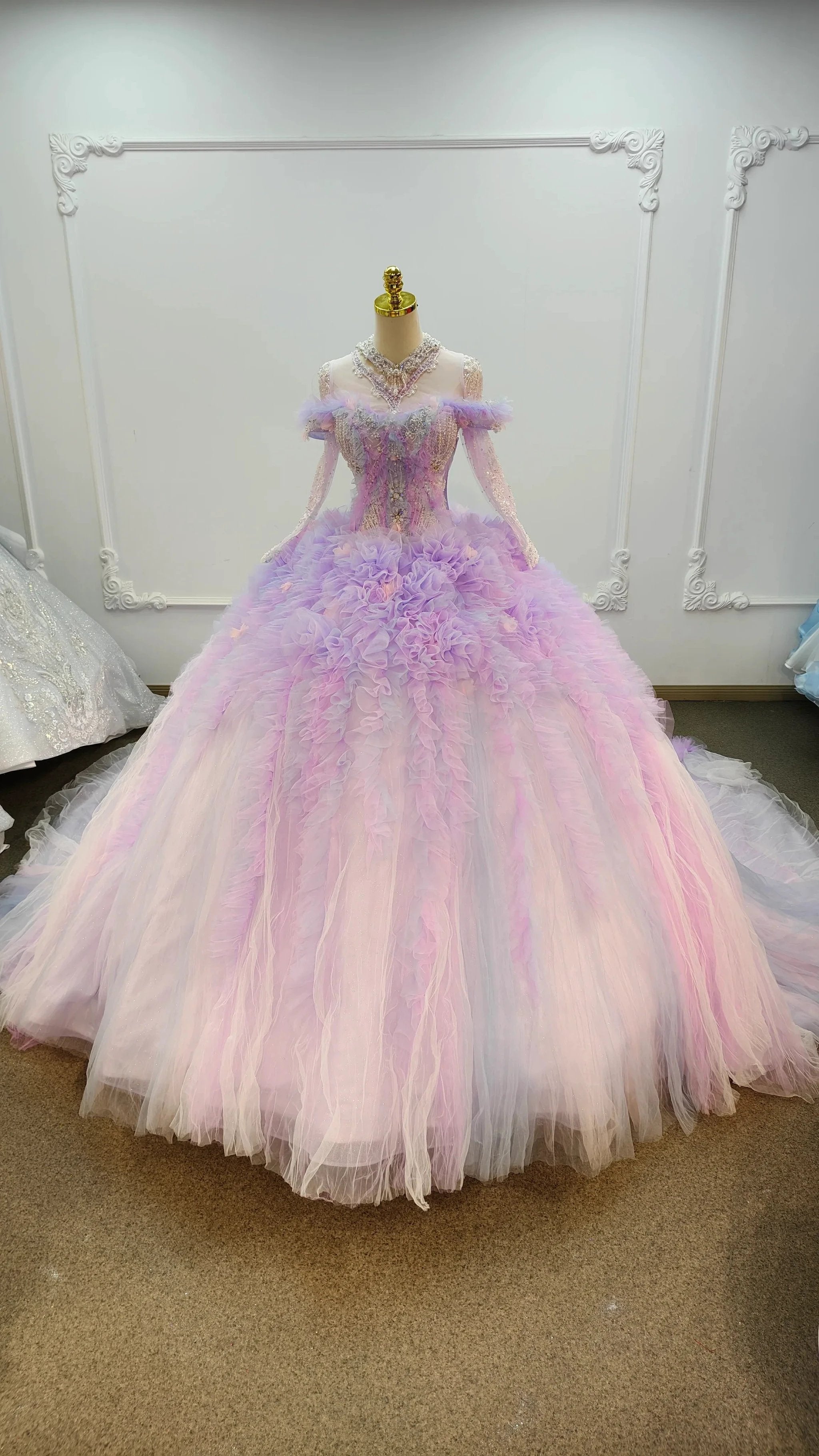 Lilac Petal Dreamscape by ZAPDRESS