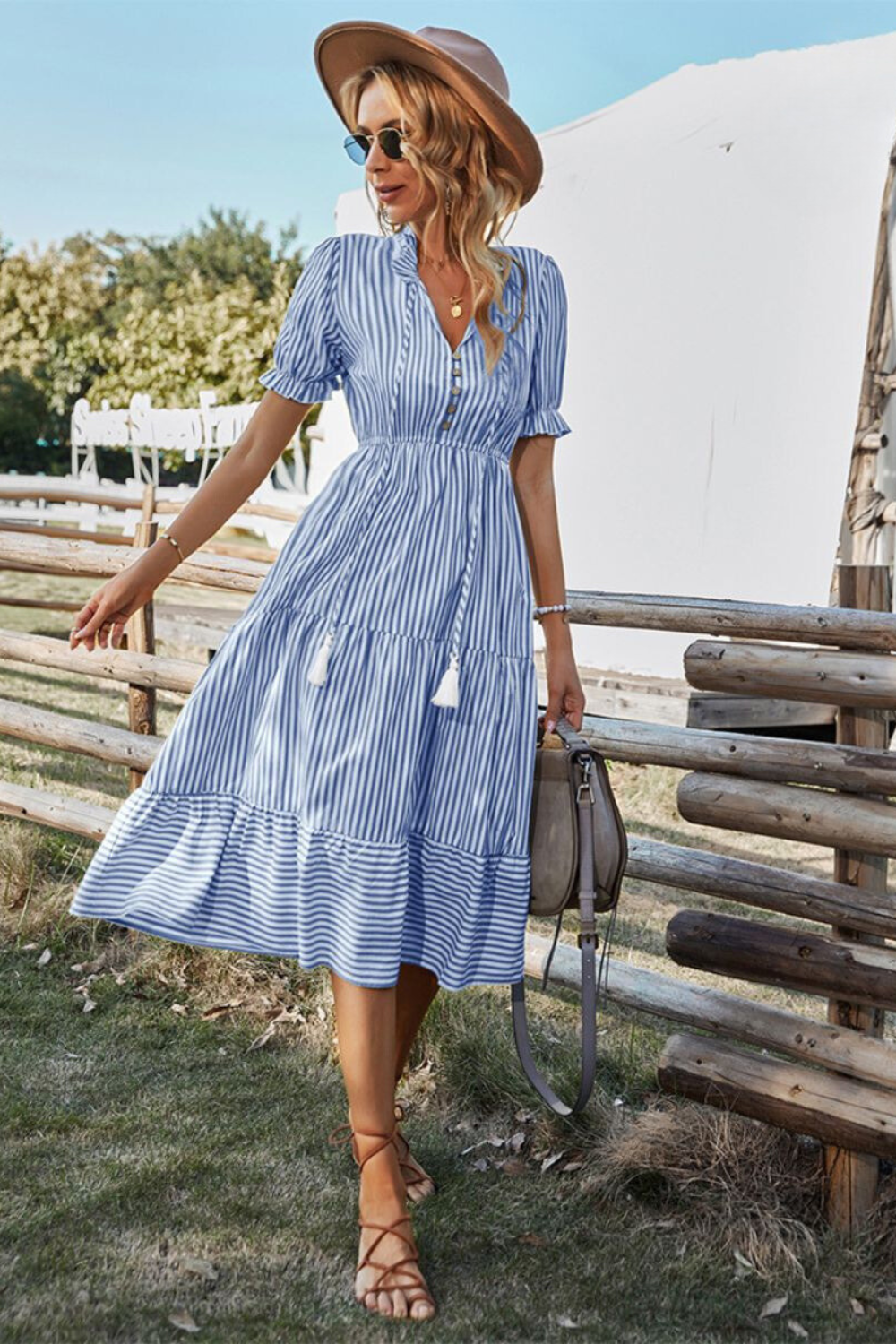 Nadia Stylish Dress For Vintage Inspired Dress with Premium Casual Styling