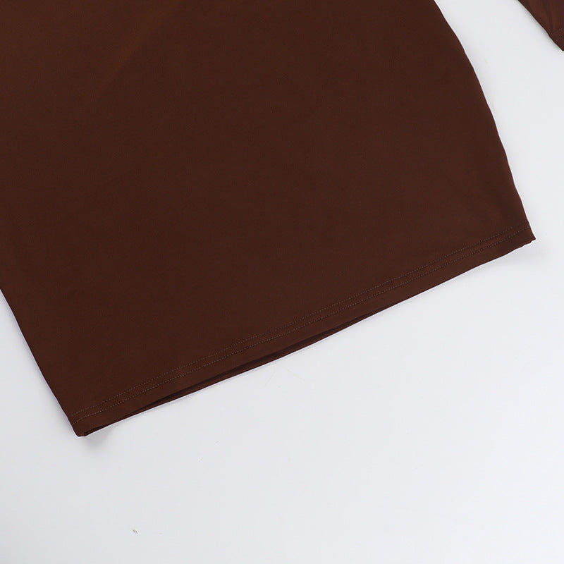 Connie Mini Dress Brown