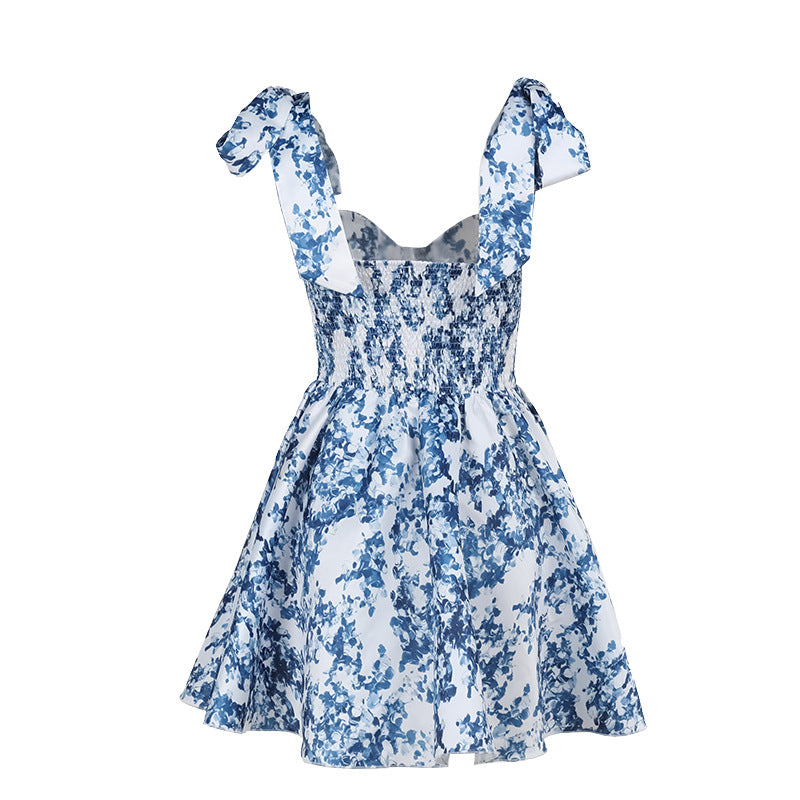 Sicily Mini Dress Blue
