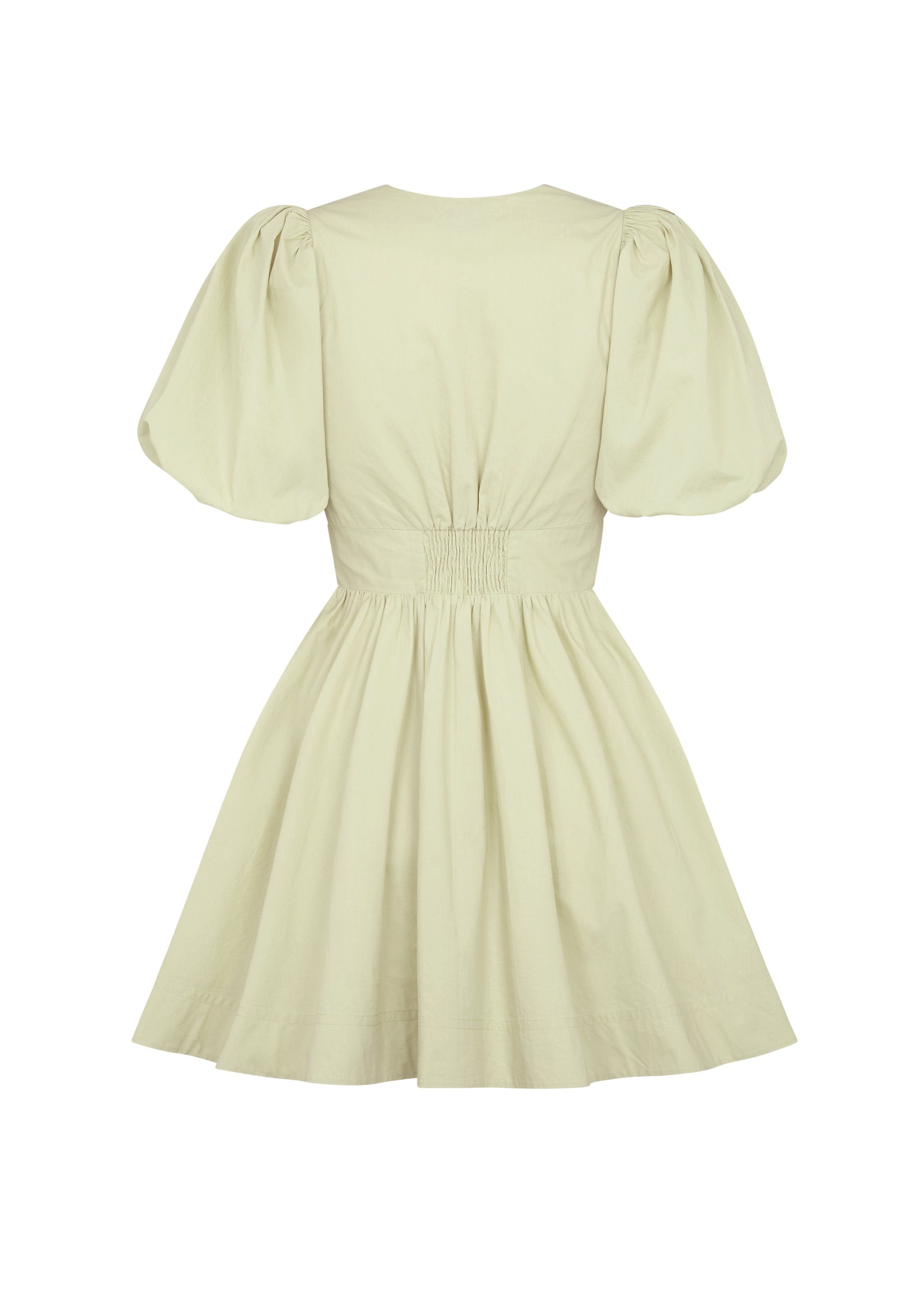 Bow Cutout Lace - Up Mini Dress