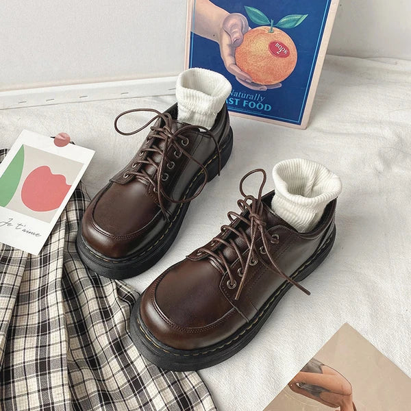 Fur Soft Casual Round Toe Shallow Mouth AllMatch Low Heels Dress Oxfords Loafers