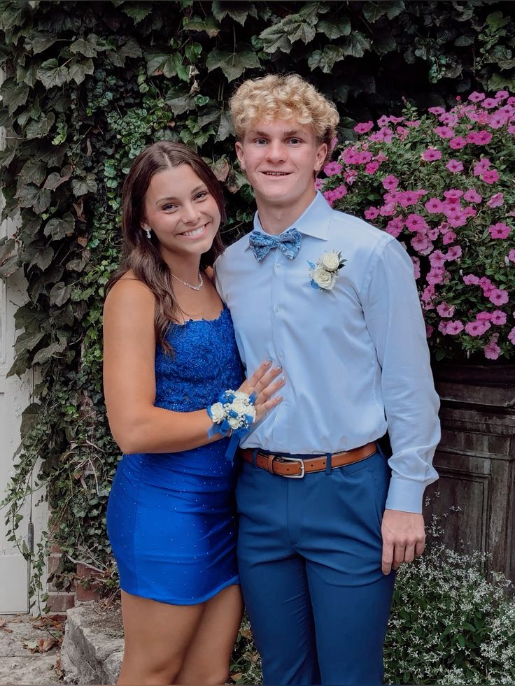 Appliqued Royal Blue Sheath Satin Homecoming Dress