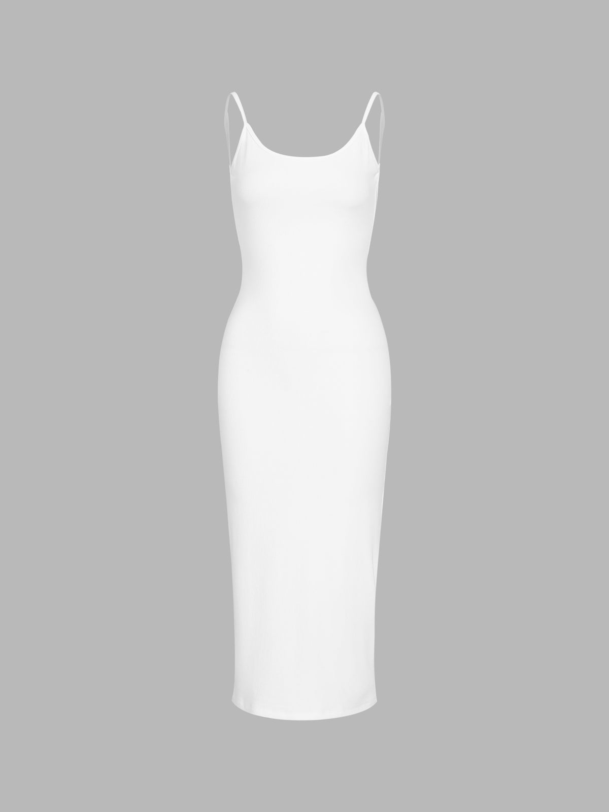 Classic Open Graceful Back Midi Dress